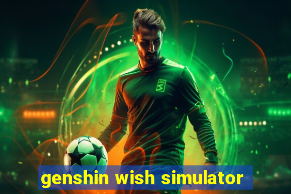 genshin wish simulator